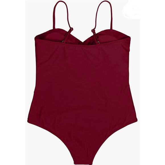 Women’s Plus Size Cut Out One Piece Swimsuit - Size X-Large - Picture 3 of 6